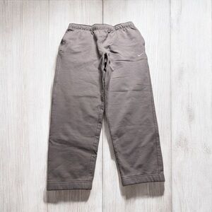 NIKE SOLO SWOOSH FLEECE JOGGING PANTS WOMENS LARGE MAUVE